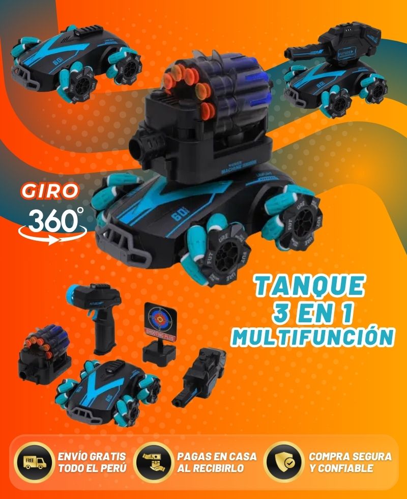 Tanque 3 en 1 Multifuncional